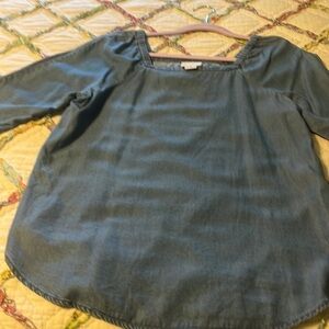 Denim top